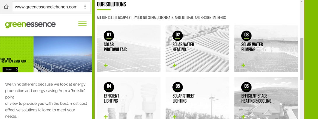 Green Essence New Website Launch